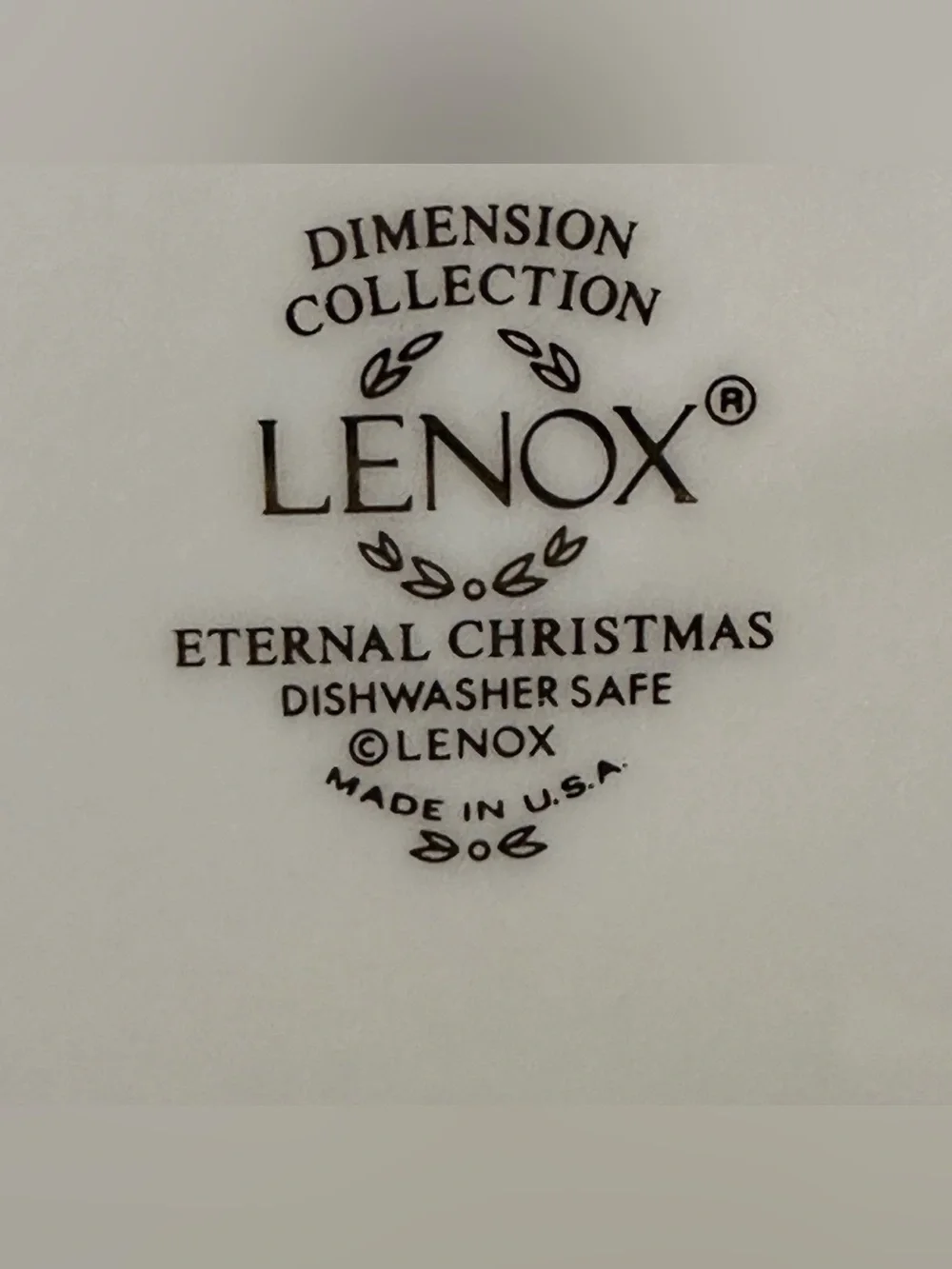 Vintage Lenox Eternal Dimension 9 3/8